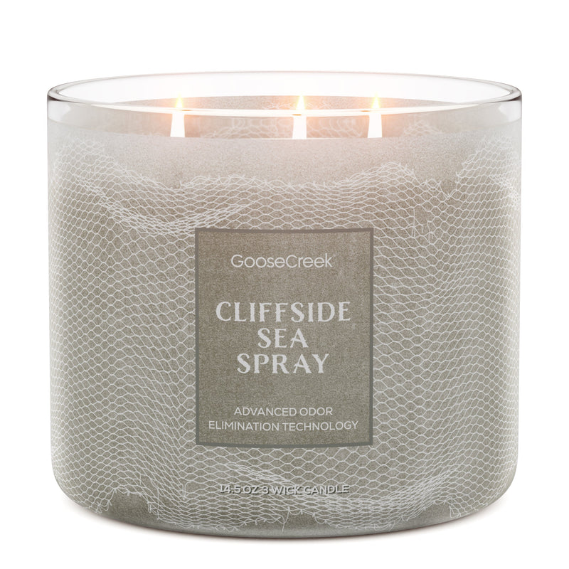 Cliffside Sea Spray Odor Eliminating 3-Wick Candle LB7